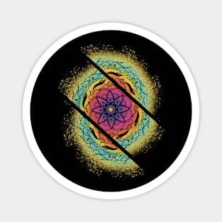 colorful Mandala design Magnet